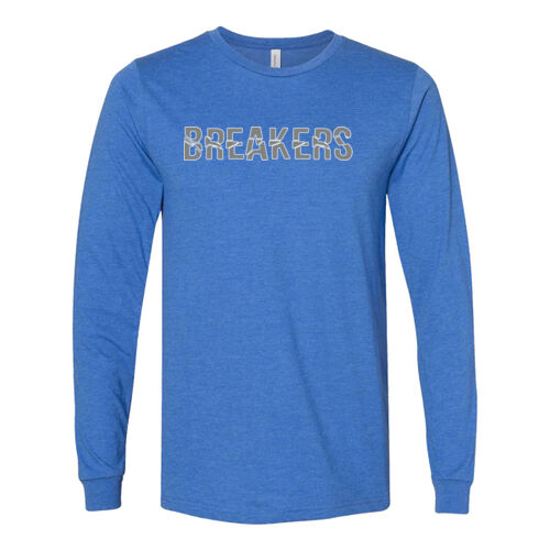 Unisex Heather CVC Long Sleeve Tee w/ Back Name Option Thumbnail
